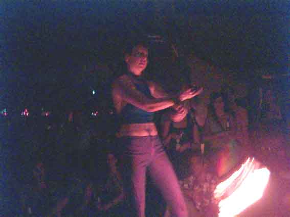 Firedance performance
